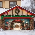 thumbnail image 3 of BotaniNest Large Garage Door Banner Outdoor For Holiday Season Front Porch Yard Festive Party Welcome Sign, 3 of 5