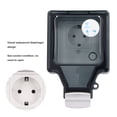 thumbnail image 4 of Toma de corriente impermeable ANGGREK enchufe Europeo de 16A 110-250V Control Remoto a prueba de polvo, 4 of 7