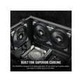thumbnail image 6 of Thermaltake TOUGHFAN 14 Black PWM 500~2000rpm-controlled high Static Pressure 140mm Circular Radiator Fan with with Anti-Vibration Mounting System Cooling, (2 Fan Pack) CL-F085-PL14BL-A, 6 of 6