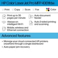 thumbnail image 3 of Impresora inalámbrica HP Color LaserJet Pro MFP 4301fdw RENOVADA,, 3 of 8