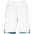 thumbnail image 6 of Holloway Sportswear M Womens RETRO BASKETBALL SHORTS White/Royal 224377, 6 of 7