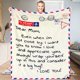 thumbnail image 1 of LHSHID Gifts for Mom from Daughter/ Son Valentines Day Gifts for Mom Mom Gifts for Birthday from Husband Presents for Mom Who Has Everything Fuzzy Fleece Blanket with Letter Warm Soft 50x60in, 1 of 6