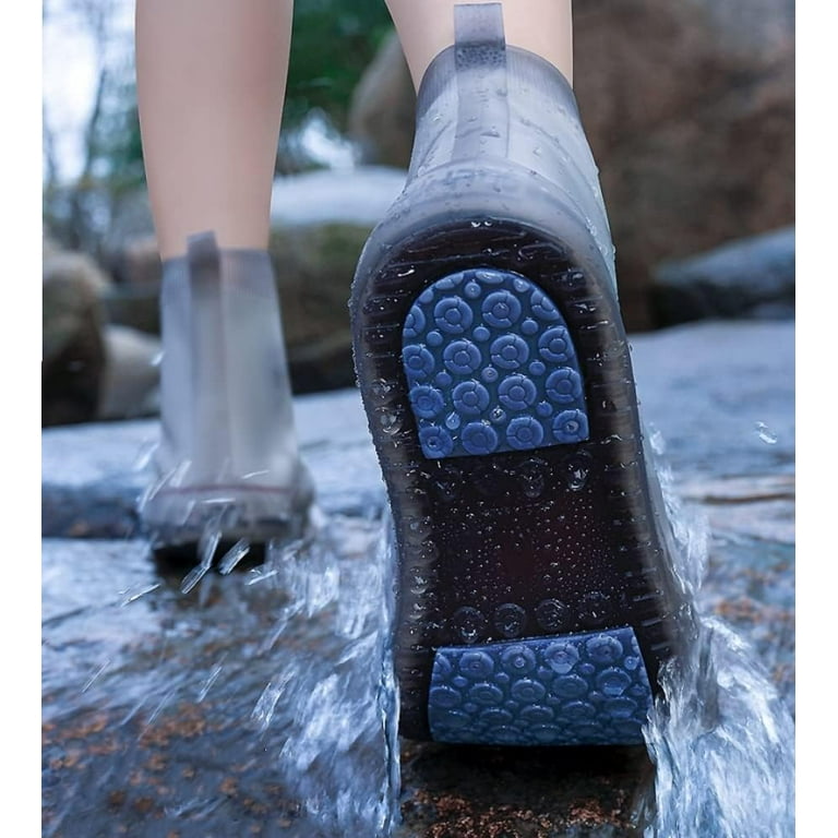 Waterproof Shoe Covers, Reusable Shoe Covers Non-Slip Shoes Boots for  Outdoor Cycling Camping Fishing Travel - Walmart.com
