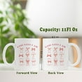 thumbnail image 6 of Christian Pink Bows Coffee Mugs, God Says I Am, Coquette Bible Ceramic Coffee Mug, Christian Gifts for Women, Positive Affirmantions Coffee Cup, 11oz Ceramic Cup White, 6 of 6