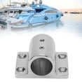 thumbnail image 1 of Cergrey Bateau Main-Rail Raccord, Marine Main-Rail Raccord 316 Acier Inoxydable Bateau Main-Rail Rectangle Base 7/8 Po Trou, 1 of 8