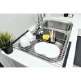 thumbnail image 4 of ZAXARRA Dish Drying Rack, Expandable Roll Up Dish Drainer for Kitchen Counter Kitchen Organizer, 4 of 7
