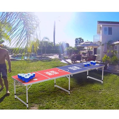 walmart beer pong float