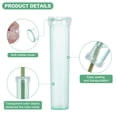 thumbnail image 2 of 50-Pack Floral Water Tubes, 2.8 Inch 10ml Plastic Flower Tubes with Caps[Transparent Green], 2 of 7