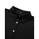 thumbnail image 5 of VISgogo Conjunto de trajes casuales para mujer, camisa de manga larga con cuello de solapa de color sólido, pantalones de cintura elástica a juego VISgogo moda, 5 of 9
