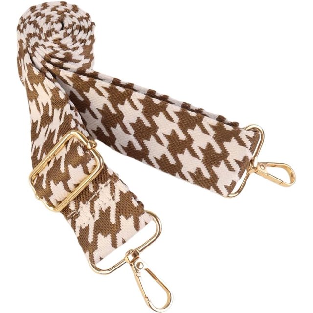 LinYooLi Bandoulière de Remplacement Réglable, Sangles de Bagage, Ceinture Bandoulière en Toile pour Sac à Main, Sangle de Sac à Main pour Femmes (Style A 119)