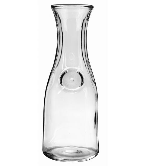 Anchor Hocking Glass Carafe with Lid, 1 Liter