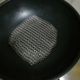 thumbnail image 3 of Xihbxyly Cepillo Limpiador de Hierro de Acero Inoxidable 316, Duradero, de Malla de Malla, Eficaz para Utensilios de Cocina de Hierro, Fácil de Limpiar, Apto para Lavavajillas, Apto para Uso Doméstic, 3 of 7