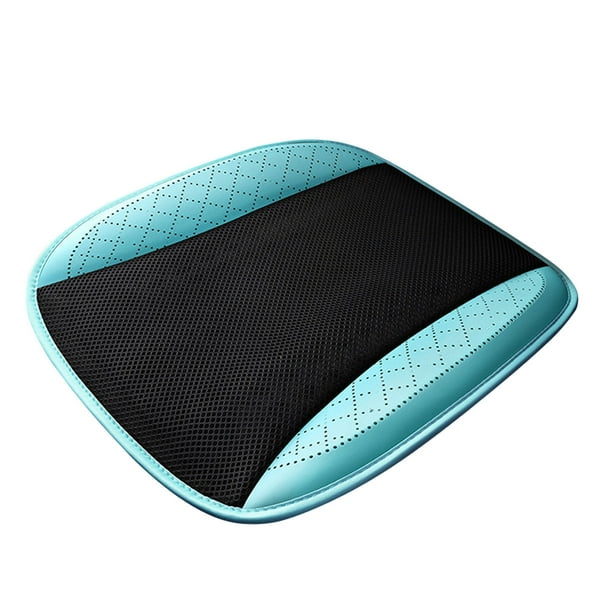 Pisexur Accesorios para coches, Electrónica para cochesCojín de asiento ventilado con puerto USB, almohadilla transpirable y fresca para el verano, ajuste de tres velocidades, apto para todo tipo de