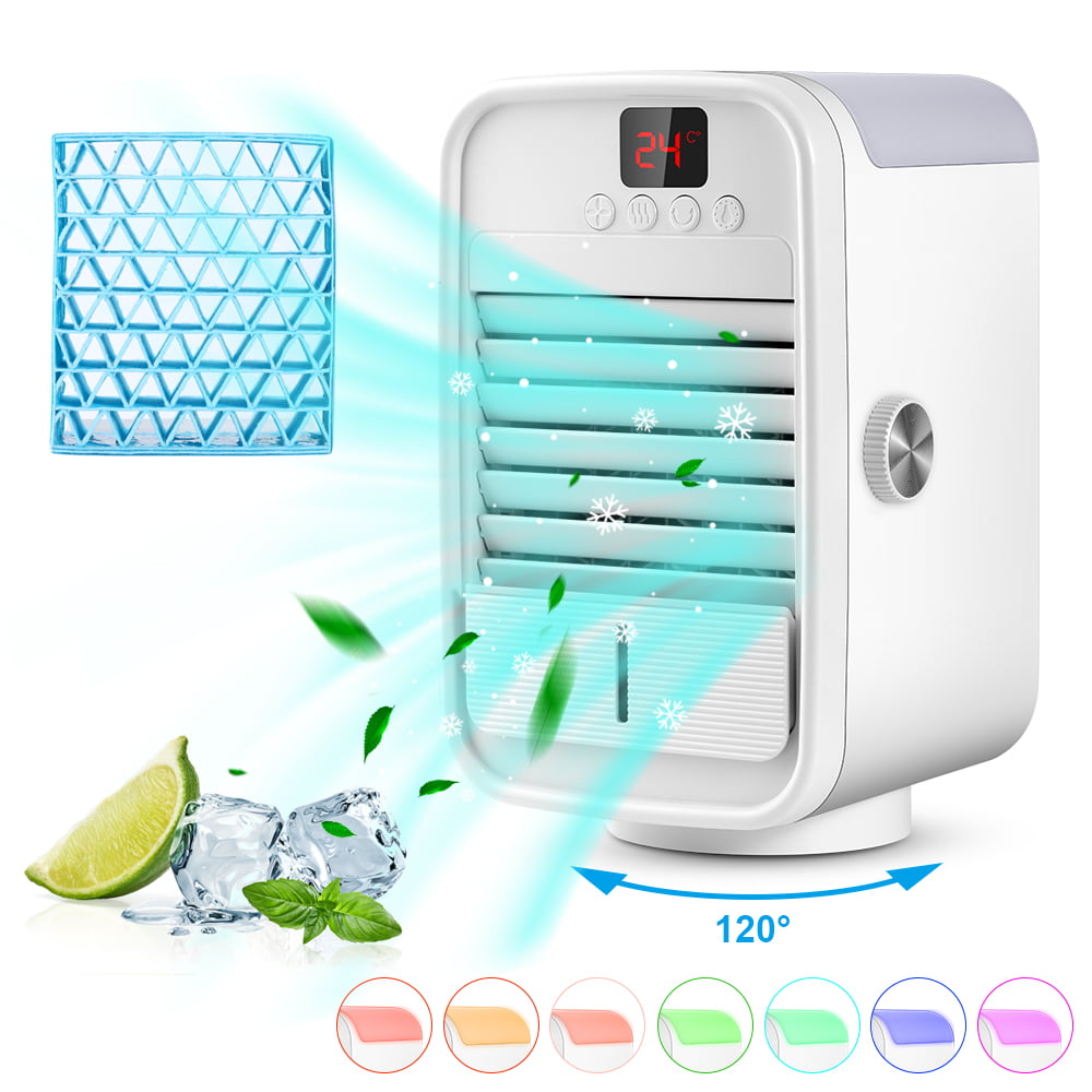 Details about   Mini Fan Folding Multifunction Night Light Fill‑In Light Air Cool Outdoor Blue