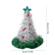thumbnail image 3 of Sombrero de Papá Noel - Sombrero de Navidad de tela no tejida roja y verde para adultos, decoración navideña y regalo para el festival, 3 of 6
