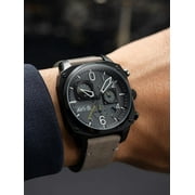 AVI-8 Hawker Hunter Retrograde Stainless Steel 45mm Japanese Quartz Wristwatch