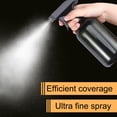 thumbnail image 4 of Armscye 3 Pack 16.9 Oz Spray Bottles Empty, Plastic Squirt Bottles with Adjustable Nozzle, Refillable Spray Container for Gardening, Hair, Cooking, Cleaning Sprayers with Free Additional Supplies, 4 of 7