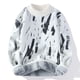 thumbnail image 3 of Suéter de cuello alto medio de otoño e invierno de entrega de una pieza, suéter grueso para hombre, suéter de moda para hombre, 3 of 5