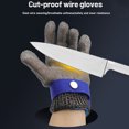 thumbnail image 1 of 1pc Guantes para el hogar Hombres Mujeres Protector de manos para carnicero de cocina (L), 1 of 8
