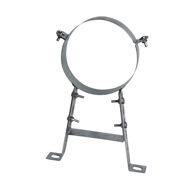 Tnarru Sangle Murale pour Cheminée, Pince de Fixation pour Tuyau de Cheminée Diamètre 18cm