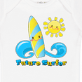 thumbnail image 4 of Inktastic Future Surfer Surfboard and Sun Boys or Girls Baby Bodysuit, 4 of 5
