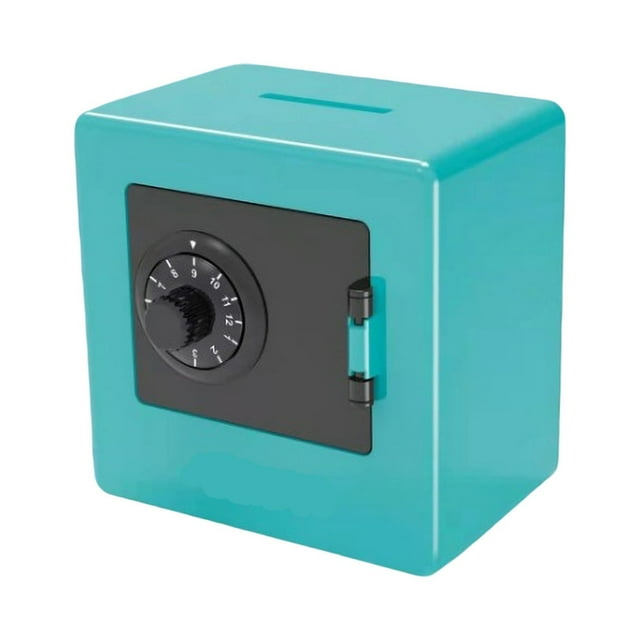 Mini Bank Money Box Retro Atm Rotating Password Cash Coins Saving Box Bank Safe ,Office Key Storage