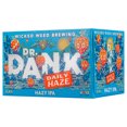 thumbnail image 2 of Wicked Weed Brewing Dr. Dank Daily Haze IPA Craft Beer, Hazy IPA, 6 pack, 12 fl oz Aluminum Cans, 5.4% ABV, 2 of 3