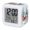 Blue, variant on Red Plaid Christmas Digital Alarm Clock for Bedrooms, Smart LED Alarm Clock with 7 Color Changing Night Light, Xmas Tree Vintage Winter Silent Wake Up Clocks for Sleep Study Cooking 3.2"x3.2"