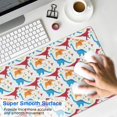 thumbnail image 4 of Long Mouse Pads for Desk,Colorful Dinosaurs Pattern Desk Mats on Top Of Desks, Desk Mouse Pad Extra Large with 3mm Non-Slip Base and Stitched Edge for Gaming,Office,Work,Home 35.4"x15.7", 4 of 6
