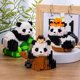 thumbnail image 2 of Mini bloques de construcción creativos de Panda bonito, modelo de diamante 3D, animales, ladrillos DIY, juguetes de construcción de ciudad para niños, regalo, 2 of 5
