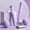 Purple Ball, variant on Smart Electronic Counting Weighted Jump Rope Large Ball Fitness Training Aerobic Exercise Equipment for Men Women Weight Loss