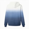 thumbnail image 6 of TOWED22 Sweatshirts for Teen Girls Trendy Long Sleeve Gradient Oversized Hoodie with Kangaroo Pocket Pullover Clothes,Navy,3-4 Y, 6 of 6