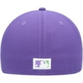 thumbnail image 4 of Men's New Era Purple Arizona Diamondbacks Lime Side Patch 59FIFTY Fitted Hat, 4 of 5