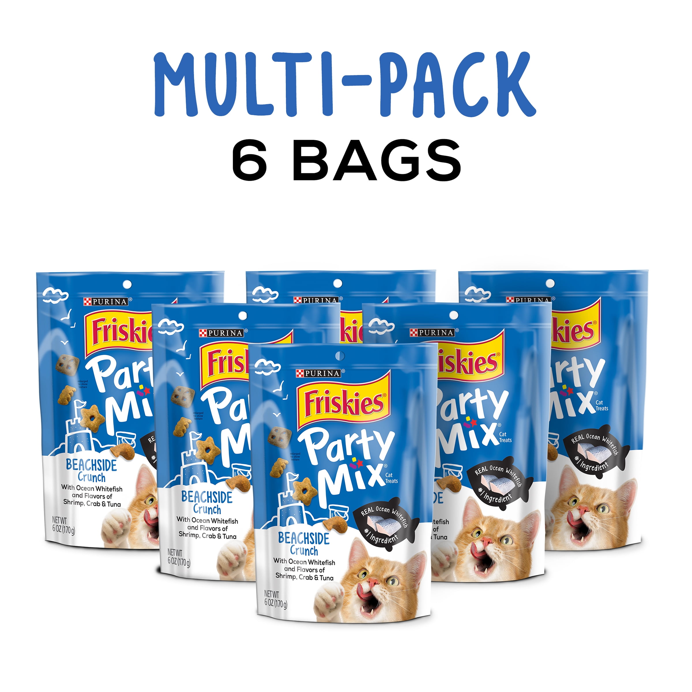 Friskies Cat Treats, Party Mix Beachside Crunch Nepal Ubuy
