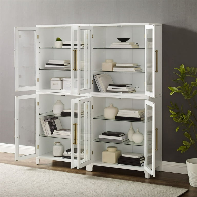 Crosley Furniture Roarke Wood Kitchen Pantry Storage Cabinet