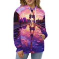 thumbnail image 4 of Eiffel Tower at Dawn Men's Women New Sweatshirt Hoodie Men's Plus Size Sweatshirt Hooded Sweatshirt 3d Printed Street Men's Cloth, 4 of 6