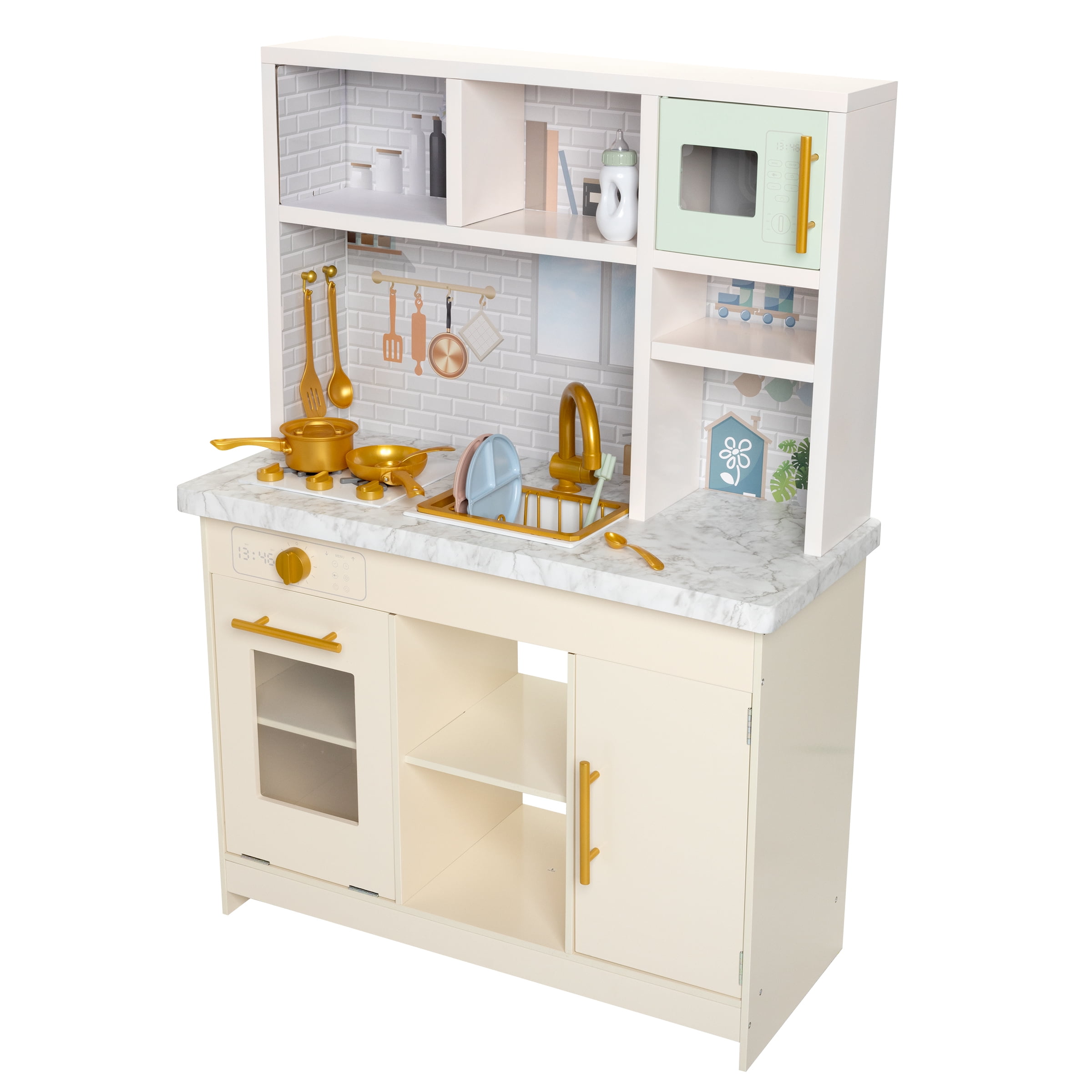 My Sweet Love Wooden Kitchen Play Set for Child Ages 3+
