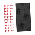 thumbnail image 3 of S SERENABLE Mount Display Pegboard Kits Pegboard Storage System Home Peg Board Organiser iron, 3 of 9