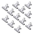 thumbnail image 1 of Paquete de 12 clips para chips, clips para bolsas, clips para alimentos, clips de acero inoxidable para bolsas, clips de agarre herméticos para el hogar, cocina, oficina, escuela, 11 Afortunado Sencillez, 1 of 5