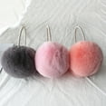 thumbnail image 6 of Mdesiwst Thermal Insulation Earmuffs Winter Earmuffs Cute Solid Color Plush Warm Earmuffs with Faux Pearls for Girls Winter Outdoor Ear Warmer with Soft Furry, 6 of 8