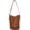 Brown, variant on Women's Suede Bucket Handbag Winter Fall Retro Satchels Slouchy Purse Top-handle Shoulder Bags for College Work Travel