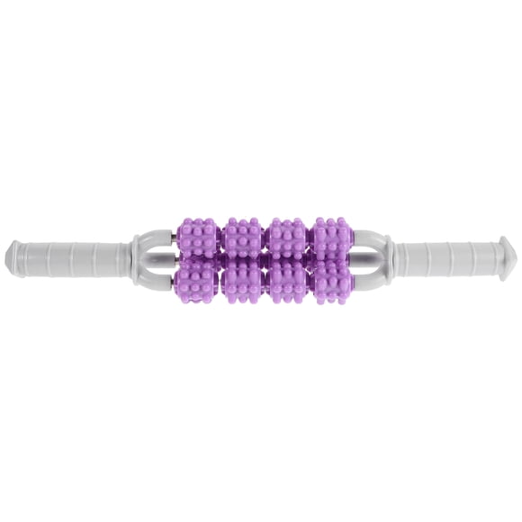 YSNOOWE Rodillo Masajeador Morado Para Fitness Y Masaje Manual De Tejidos Profundos En Y Espalda