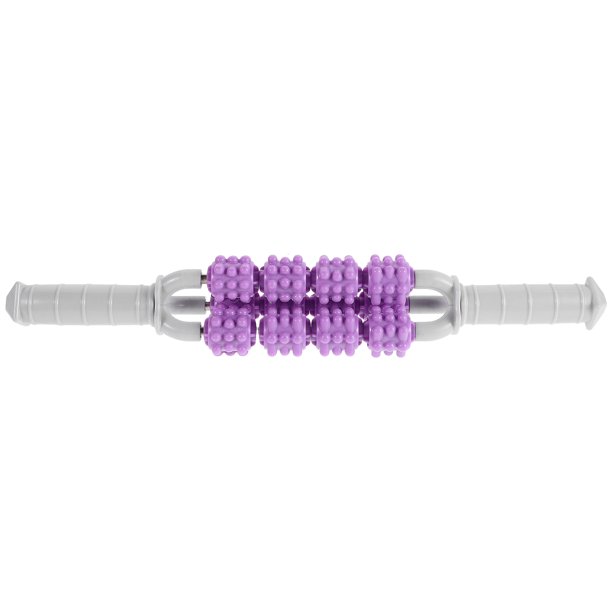 YSNOOWE Rodillo Masajeador Morado Para Fitness Y Masaje Manual De Tejidos Profundos En Y Espalda