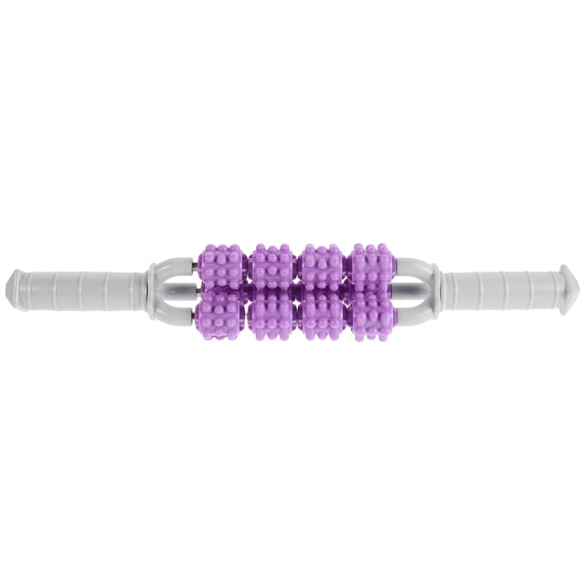 YSNOOWE Rodillo Masajeador Morado Para Fitness Y Masaje Manual De Tejidos Profundos En Y Espalda