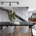 thumbnail image 4 of FSLiving Adjustable H Type Track Light, Black Rhinestones Ceiling Spotlighting Remote Control, Color Changing RGB White GU10 Timer Bulb Mini Lights Track Mounted for Kitchen Shopwindow Disco Ball, 4 of 8