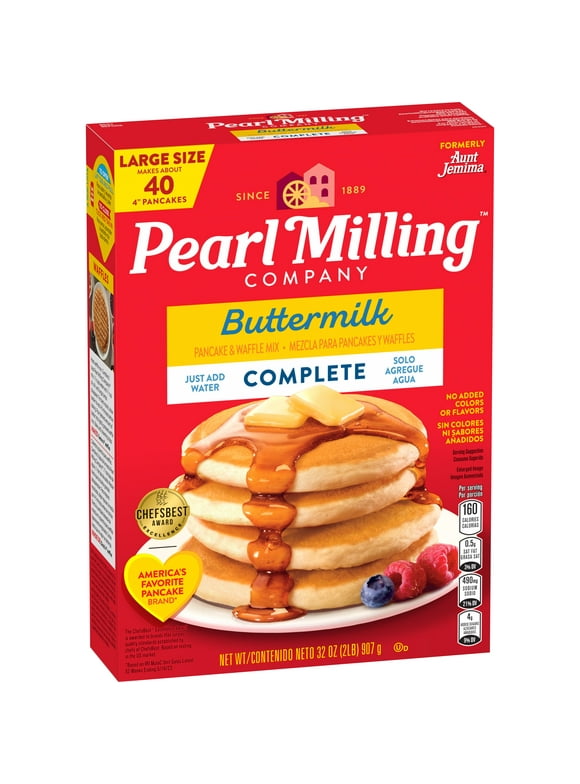 Pearl Milling Company Complete Pancake Mix Buttermilk, 32oz (Packaging May Vary)