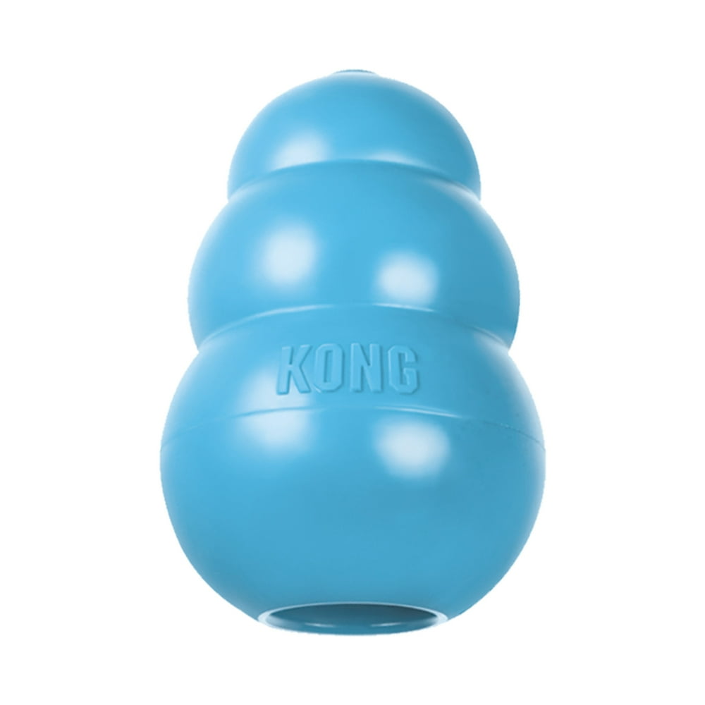 KONG Puppy Dog Toy, Blue, Pink, XSmall