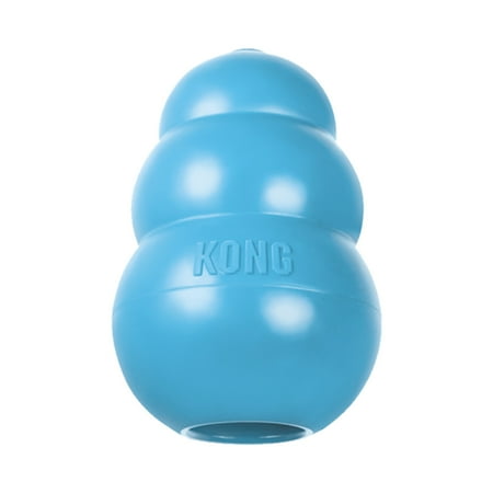 UPC: 0035585131450 | KONG Puppy Dog Rubber Chew Toy  Blue