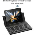 thumbnail image 2 of Leather Fold Stand Case Keyboard Compatible With Samsung Galaxy Z Fold 4, Bluetooth Wireless Keyboard Portable Keyboard High quality Gift, 2 of 5