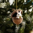 thumbnail image 2 of Árbol de Navidad Decoración 10cm Bosque Animales Colgante Regalo de Vacaciones Regalos Del Amante de la Naturaleza, 2 of 6